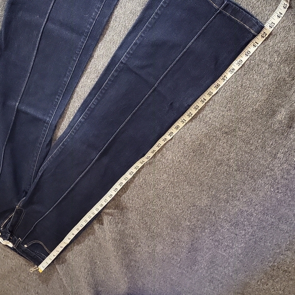 LACOSTE 🐊 High waist flare jeans size 24 - Picture 4 of 10